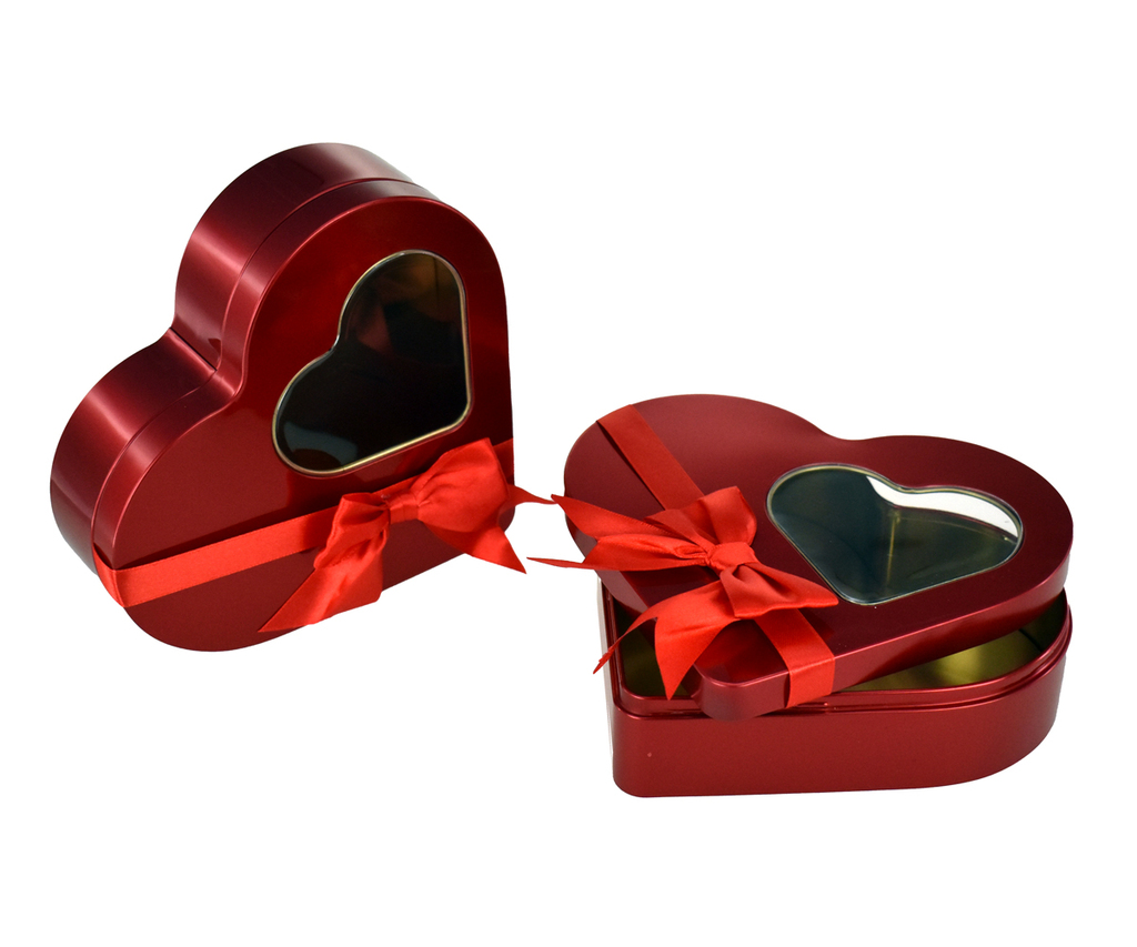A sweet gift for love: the exclusive metal tins for Valentine's Day