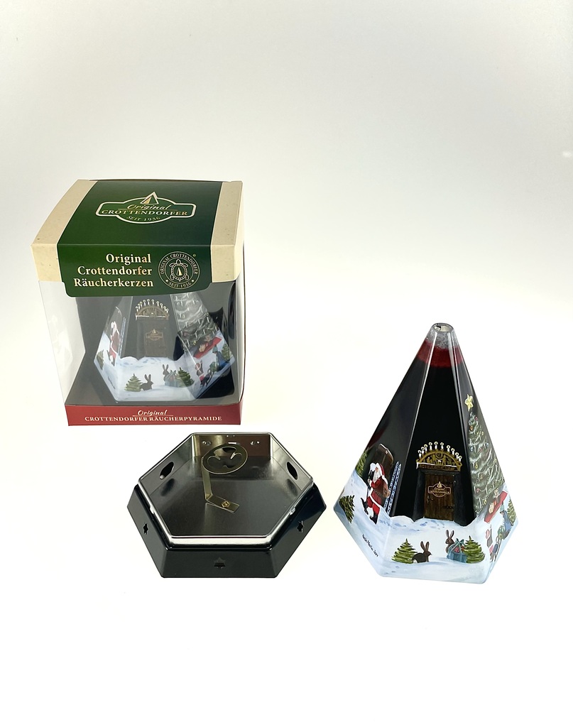 Innovative tin manufacturer ADV PAX Lutec revolutionizes the world of incense smoking with a unique incense pyramid!