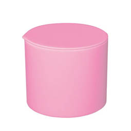 Logodosen: pink rund 50 g