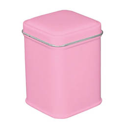 Ringdosen: pink quadrat 25 g