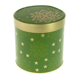Keksschachteln: Lebkuchendose green Star