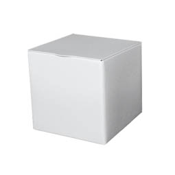 Blechdosen: white square 50g