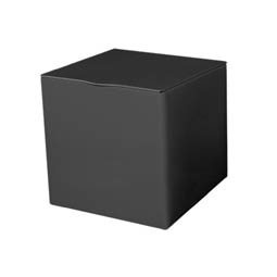 Stülpdeckeldosen: black square 50g